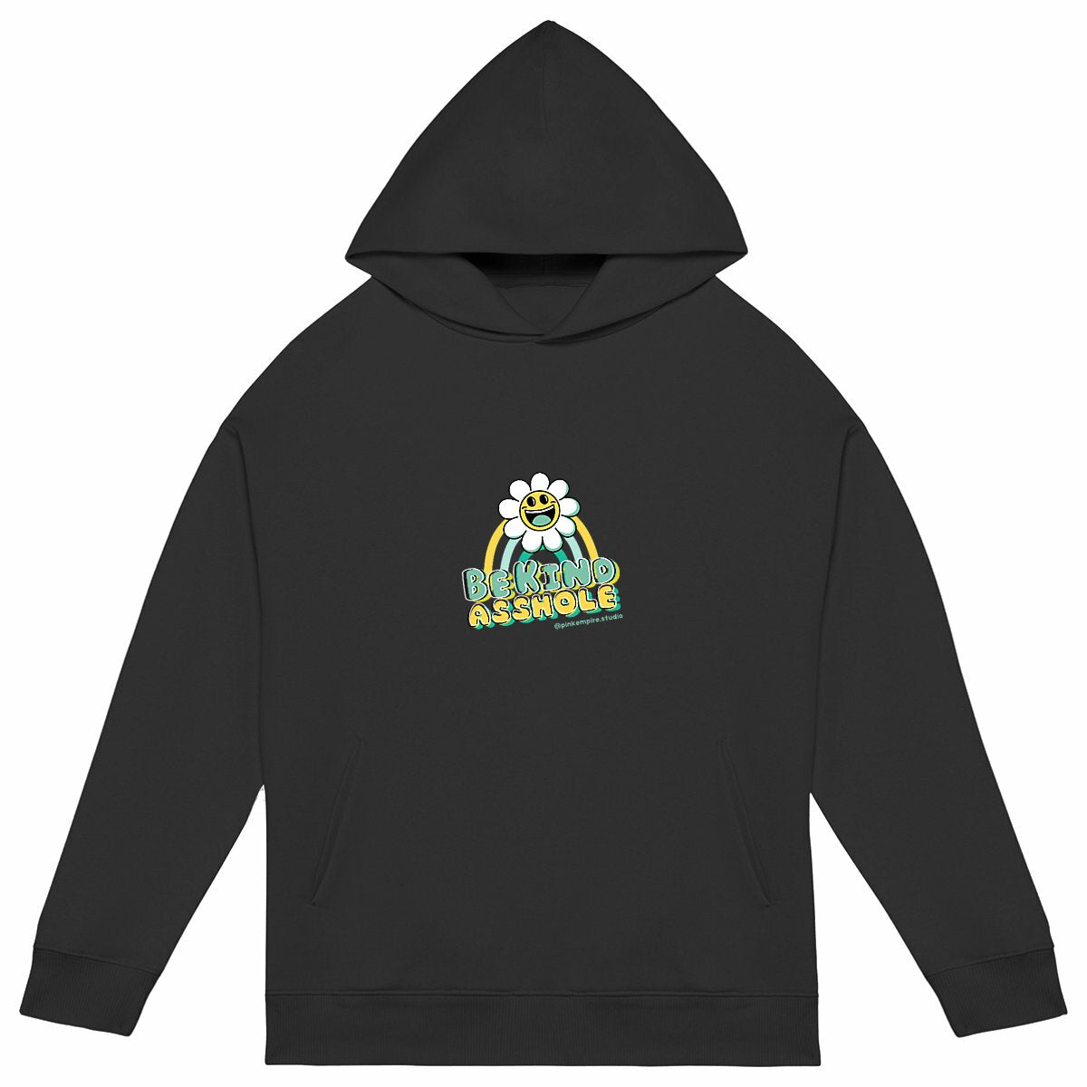 Be Kind Asshole Oversized Sweat Green