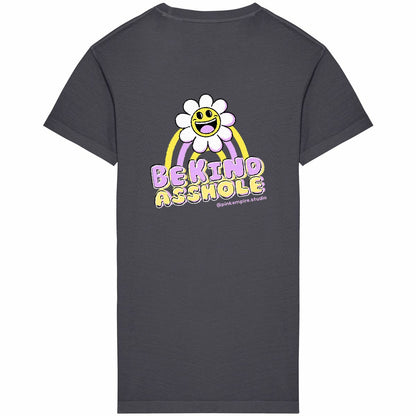 Be Kind Asshole Dress Purple