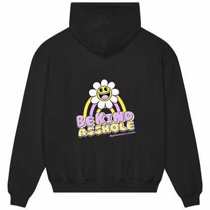 Hoodie Be Kind Asshole Purple
