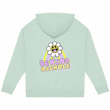 Hoodie Be Kind Asshole Purple