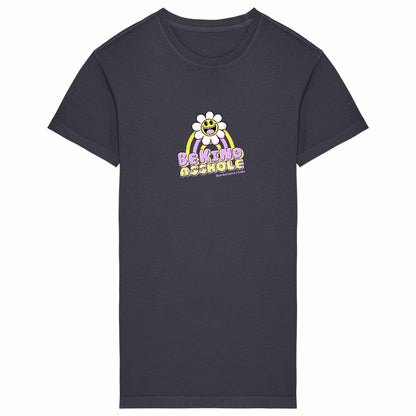 Be Kind Asshole Dress Purple