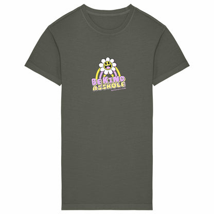 Be Kind Asshole Dress Purple