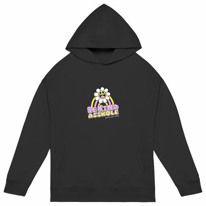 Hoodie Be Kind Asshole Purple